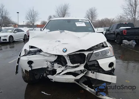 2014 BMW X3 xDrive35I из США, поврежденный, VIN 5UXWX7C59EL983898